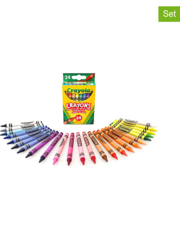 Crayola 24-delige set: waskrijtjes - vanaf 3 jaar