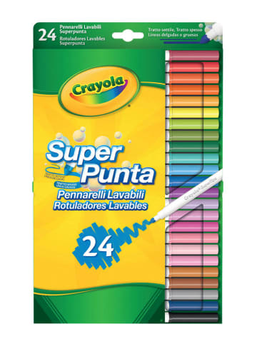 Crayola 24-delige set: viltstiften - vanaf 3 jaar