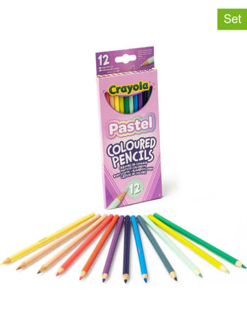 Crayola 12-delige set: kleurpotloden - vanaf 3 jaar
