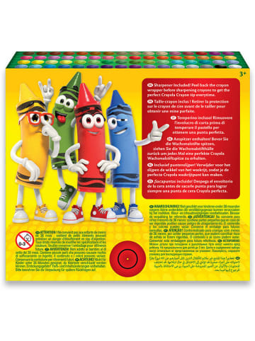 Crayola 64er-Set: Wachsmalkreiden - ab 3 Jahren