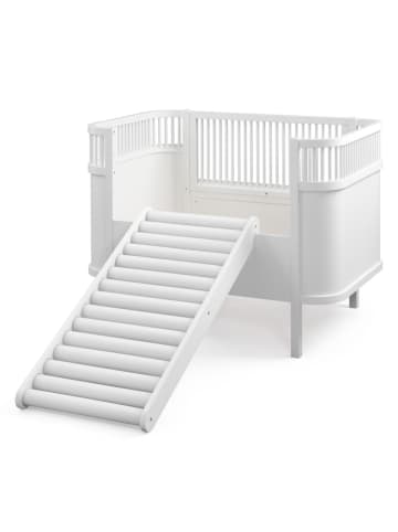 Sebra Zjeżdżalnia rolkowa w kolorze białym - 18 m+