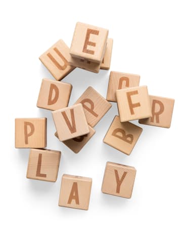 Sebra Bloki (16 szt.) z literami - 0+