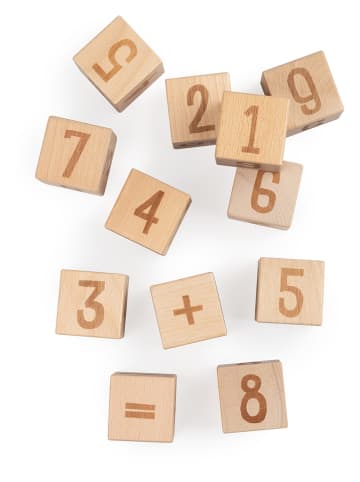 Sebra Bloki (12 szt.) z cyframi - 0+