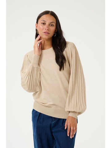 Kaffe Pullover in Beige