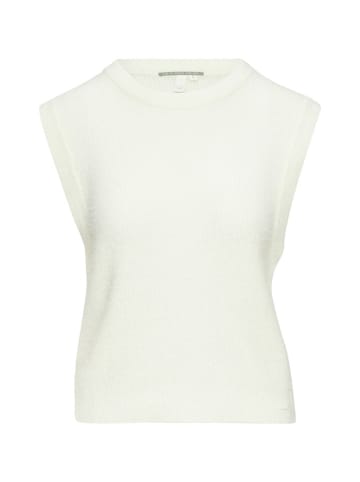 QS by S. Oliver Sweter w kolorze białym