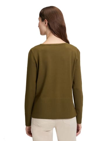 Betty Barclay Sweter w kolorze oliwkowym