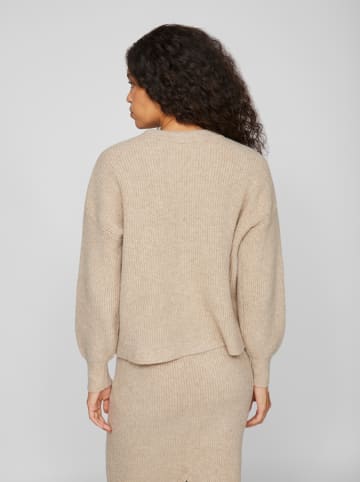 Vila Pullover "Vikachel" in Beige
