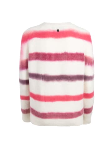 LIEBLINGSSTÜCK Pullover in Weiß/ Pink/ Lila