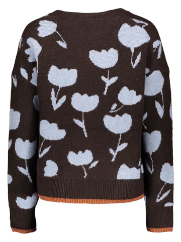 Scotch & Soda Trui bruin/lichtblauw