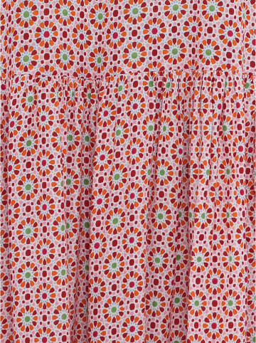 Zwillingsherz Kleid "Rosalind" in Rosa/ Bunt