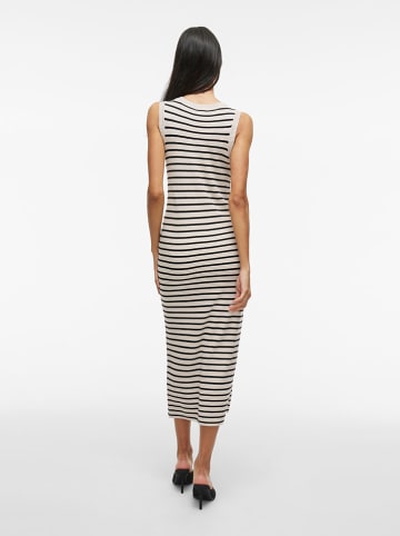 Vila Kleid "Zicha" in Creme/ Schwarz