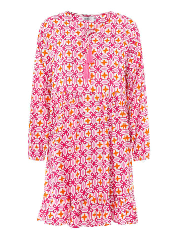 Zwillingsherz Kleid "Grafisch Classic" in Rosa/ Pink