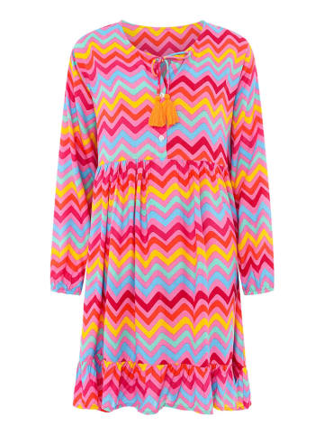 Zwillingsherz Kleid "Bunte Wellen" in Bunt