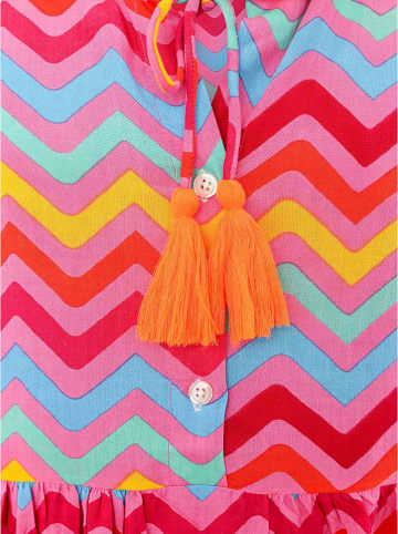 Zwillingsherz Kleid "Bunte Wellen" in Bunt