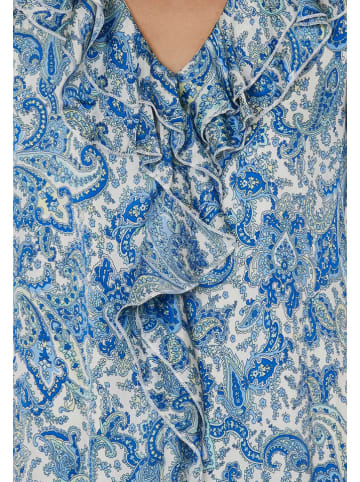 SisterS point Sukienka w kolorze niebiesko-białym