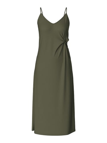 Pieces Sukienka "Anora" w kolorze khaki