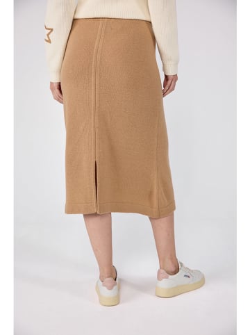 LIEBLINGSSTÜCK Wollen rok "Tania" camel