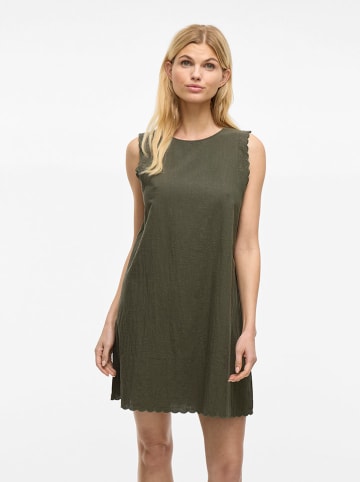 Vila Sukienka w kolorze khaki