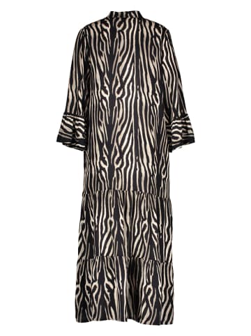 miss goodlife Jurk "Zebra" zwart/crème