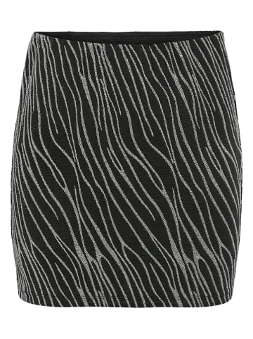 Noisy may Spódnica w kolorze srebrno-czarnym