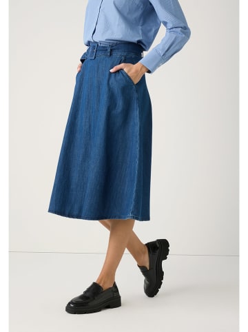 More & More Jeansrock in Blau