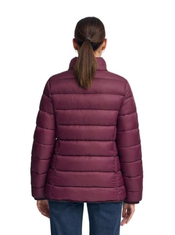 Polo Club Doorgestikte jas "Salma" bordeaux