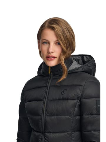 Polo Club Doorgestikte jas "Cara" zwart