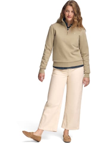 Polo Club Sweatshirt in Hellbraun