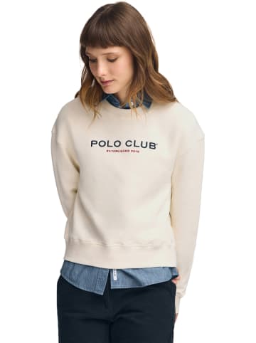 Polo Club Sweatshirt crème