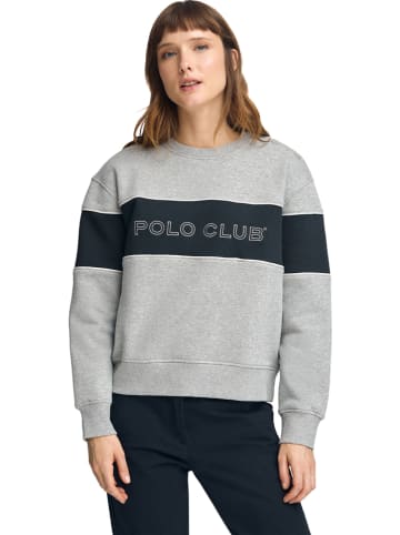 Polo Club Sweatshirt in Grau