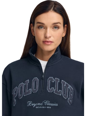 Polo Club Sweatshirt in Dunkelblau