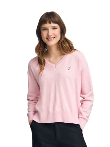 Polo Club Pullover in Rosa