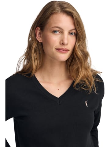 Polo Club Pullover in Schwarz