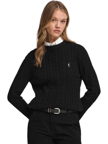 Polo Club Pullover in Schwarz