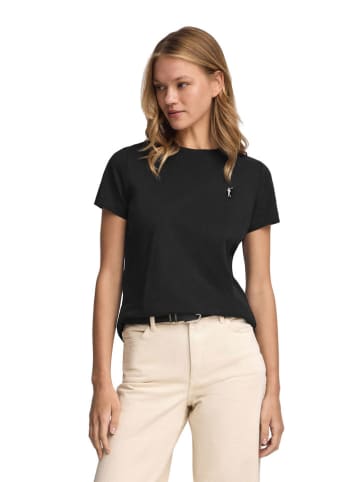 Polo Club Shirt in Schwarz