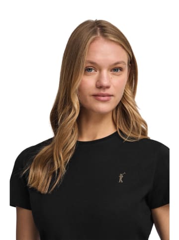 Polo Club Shirt in Schwarz
