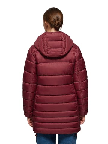 Polo Club Doorgestikte mantel bordeaux