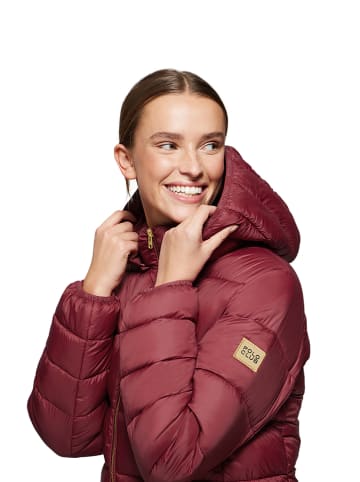 Polo Club Płaszcz pikowany w kolorze bordowym