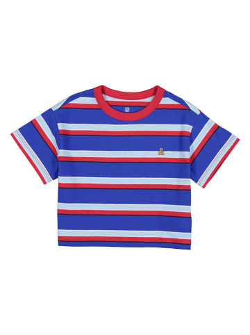 GAP Shirt blauw/rood