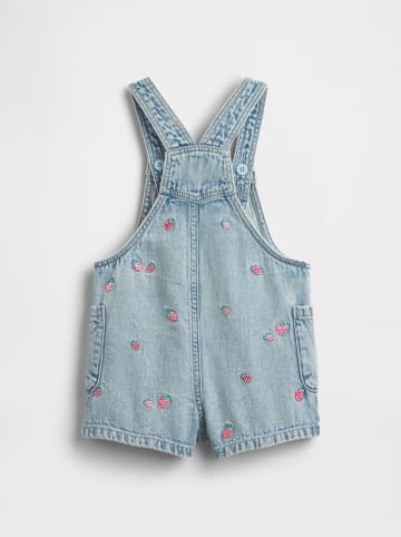 GAP Ogrodniczki dżinsowe w kolorze błękitnym