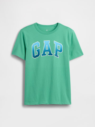 GAP Koszulka w kolorze zielonym