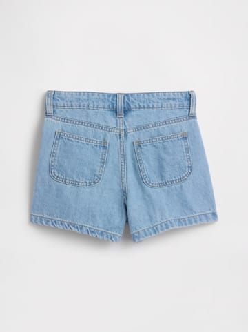 GAP Spódnico-spodenki dżinsowe w kolorze błękitnym