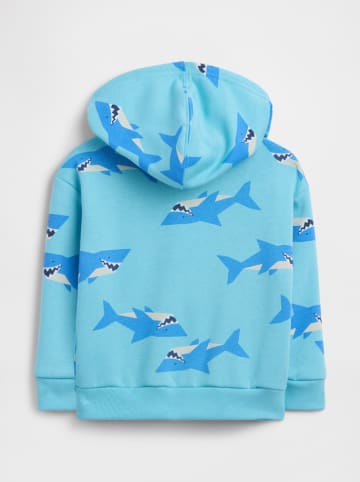 GAP Sweatjacke in Hellblau