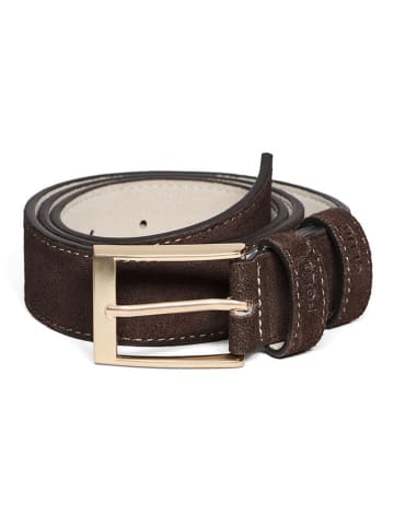 Polo Club Pasek w kolorze ciemnobrązowym