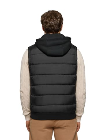 Polo Club Kamizelka pikowana w kolorze czarnym