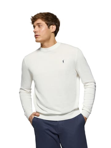 Polo Club Pullover in Creme