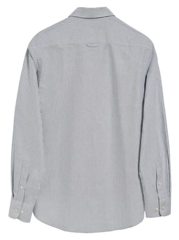 Polo Club Blouse - regular fit - donkerblauw/wit