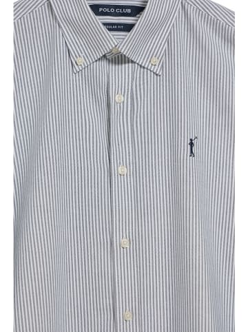 Polo Club Koszula - Regular fit - w kolorze granatowo-białym