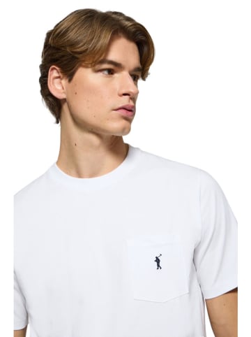 Polo Club Shirt in Weiß
