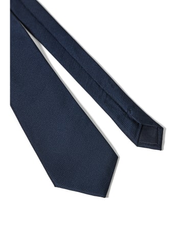 Polo Club Jedwabny krawat w kolorze granatowym